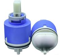 Cartouche de robinet, valve de rechange de 40 mm pour baignoire et douche, cartouche de contrôle de température anti-fuite avec compensation de pression