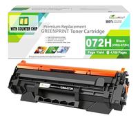 Cartouche de toner 072H CRG-072H CRG072H compatible avec MF280 MF284 MF284dw MF286 MF286dw MF287 MF287dw MF288 MF288dw MF289 MF289dw LBP170 LBP1711 LBP17 Imprimante 1dw LBP172 LBP172dw