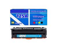 Cartouche de Toner 125A CB541A Cyan avec Puce Compatible avec HP Color LaserJet CP1213 CP1214 CP1215 CP1216 CP1217 CP1513n CP1514n CP1515n CP1516n CP1517ni CP1518ni CP1519ni