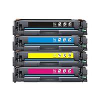 Cartouche de Toner 207A W2210A W2211A W2212A W2213A, Compatible avec HP M255 M255dw M255nw MFP M282nw M283fdw M283fdn(Magenta)