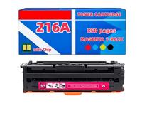 Cartouche de Toner 216A W2412A Magenta avec Puce Compatible avec HP Color LaserJet Pro M155a M155nw M182n M182nw M183fw - Jusqu’à 850 Pages