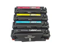 Cartouche De Toner 305A Compatible avec Les Imprimantes Multifonctions HP CE410A CE411A CE412A CE413A Pro 300 Color (Lot De 4)