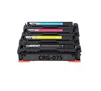 Cartouche De Toner 4 Couleurs Compatible avec Canon CRG-075/CRG-075H for Imprimantes LBP646Cdw/LB647Cdw/MF662Cdw/MF664Cdw/MF665Cdw/MF667Cdw(075 NO Chip)