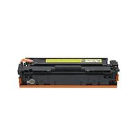 Cartouche de Toner 4 Couleurs Compatible avec CF540A 203A CF541A CF543A Compatible avec M254nw M254dw MFP M281fdw M281fdn M280nw(1PCS Yellow)