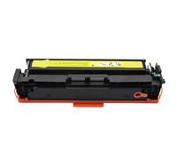 Cartouche de Toner 4 Couleurs Compatible avec la Cartouche d'encre d'imprimante Pro M154a M154nw MFP M180n M181fw(205A-YELLOW)