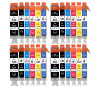 Cartouche de toner 4 couleurs HP 126a Multipack CE310A CE311A CE312A CE313A, compatible LaserJet Pro