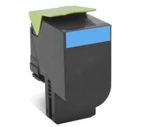 Cartouche de toner 802HCE - Cyan - LEXMARK - Capacité standard 3.000 pages - Technologie d'impression Laser