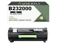 Cartouche de Toner B232000 Compatible, 3000 Pages, Toner Noir de Remplacement, à Utiliser pour Les imprimantes Lexmark B2338dw, B2442dw, B2650dn, B2546dw, MB2442adwe, MB2546adwe