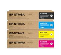 Cartouche de toner BP-NT70 pour Sharp BP-NT-70 BP-70NT BPNT70 BPNT70CA BPNT70MA BPNT70YA BPNT70BA pour BP-50C26 BP-50C31 BP-50C36 BP-50C45 BP-50C55 BP-50C55 65 BP-70C31 BP-70C36 BP-70C45 BP-70C55 Lot