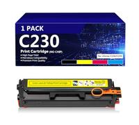 Cartouche de Toner C230 K/C/M/Y pour imprimante Xerox C230/C235, Compatible 006R04391, 006R04392, 006R04393, 006R04394, Remplacement sans Puce, Haut rendement,Y-3500pages