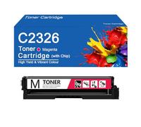 Cartouche de Toner C2326 avec Puce de Remplacement pour imprimantes Lexmark XC2326 C2326, Facile à Installer et à Utiliser,C2326-Magenta