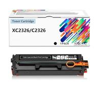 Cartouche de Toner C2326 sans Puce pour imprimante Lexmark XC2326 C2326, Compatible 24B7498/24B7495/24B7496/24B7497, Haute capacité,K-No Chip