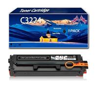 Cartouche de Toner C3224 Compatible avec Les imprimantes Lexmark C3224, C3326, C3426, MC3224, MC3326, MC3426, Impression Haute définition avec Puce,BK-1500 Pages