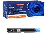 Cartouche De Toner C7120 avec Puce, Remplacement pour Xerox C7120 C7125 C7130, Compatible avec Les Imprimantes Xerox C7120 C7125 C7130, 18 000 À 31 300 Pages,Cyan-1 Set