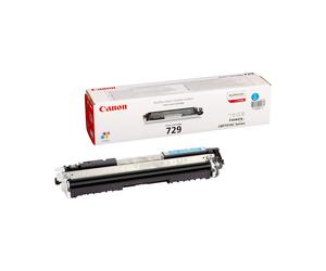 Cartouche de toner Canon CRG-729 C Original Cyan, rendement 1000 pages (ISO 19798), pour i-SENSYS LBP7010C, 4369B002