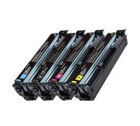 Cartouche de Toner CMJ 4 Couleurs CTL-2000K de Remplacement, Compatible avec Les imprimantes Pantum CP2200DW, CP2200DN, CM2200FDW et CM2200FDN.
