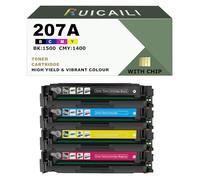 Cartouche de Toner Compatible 207A de Remplacement pour HP 207A 207X pour imprimante HP Color Laserjet Pro M255dw M255nw MFP M282nw M283fdn M283fdw