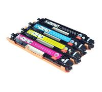Cartouche de Toner Compatible 4 Couleurs CF350A CF351A CF352A CF353A 130A 126A Compatible avec Color Pro MFP M176n M176 M177fw M177
