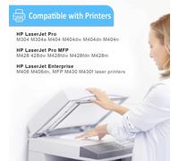 Cartouche de Toner Compatible 59X CF259X (59A CF259A) Haute Capacité 10000 Pages pour Imprimantes HP M304a M404dw M404dn M404n M428dw M428fdw M428fdn M428m M406dn M430f M304 M404 M428 Pas de Puce