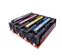 Cartouche de Toner, Compatible avec HP, CB540A CB541A CB542A | CB543A 125A, CP1215 CP1515n CP1518ni CM1312 CM1300 CP1210 CP1510(C)