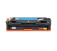Cartouche de toner compatible avec les imprimantes CF210A CB540A CB541A CB542A 543A 125A CE320A CP1215 CP1515n CP1518ni CM1312 CM1415 M251nw M276nw Consommables pour imprimantes accessoires(CYAN)