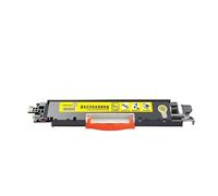 Cartouche de Toner Compatible avec Les imprimantes HP CE310A, CE311A, CE312A, CE313A, 126A, CF350A et CF353A (références : 126A, CP1025, M275, M175a, M175nw et M176n).(Yellow)
