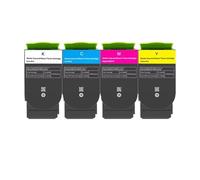 Cartouche de Toner Compatible avec Les imprimantes Lexmark CS317, CS317dn, CS417, CS417dn, CS517, CS517de, CX317, CX317dn, CX417, CX417de et CX517(1PCS Black EU)