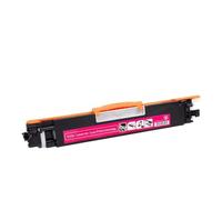 Cartouche de Toner Compatible avec Les imprimantes Multifonctions Couleur HP CF350A, 350A, CF351A, CF352A, CF353A et 130A (M176n, M176, M177fw, M177).(CF350A M)
