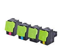 Cartouche de Toner Compatible avec Lexmark CS317 CS417 CS517 CX317 CX417 CX517 CS317dn CX317dn CS417dn CX417de CS517de CX517de Lot de 4