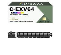 Cartouche de Toner Compatible C-EXV64 CEXV64 Utilisation de Remplacement pour l’imprimante Canon imageRUNNER C3326i IR-ADV DX C3935i C3930i C3926i C3922i (Noir)