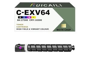 Cartouche de Toner Compatible C-EXV64 CEXV64 Utilisation de Remplacement pour l’imprimante Canon imageRUNNER C3326i IR-ADV DX C3935i C3930i C3926i C3922i (Magenta)