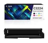 Cartouche de toner compatible C3224 C3210K0/C0/M0/Y0 pour imprimantes laser Lexmark séries C3224dw, C3326dw, C3426dw, MC3224adwe, MC3224dwe, MC3224i, MC3326adwe, MC3326i et MC3(Size:1Pack,Color:Noir)