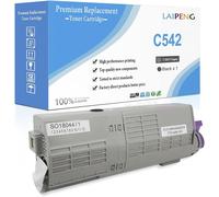 Cartouche De Toner Compatible C542 C532 Mc563 Mc573 Noir 7000 Pages Pour Imprimantes Oki Okidata C532Dn C542Dn Mc563Dn Mc573Dn[ENC944400]