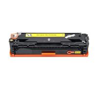 Cartouche de Toner Compatible CF210A Compatible avec CB540A CB541A CB542A 543A 125A CE320A, adaptée Compatible avec CP1215 CP1515n CP1518ni CM1312 CM1415 M251nw M276nw(Yellow)