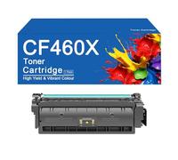 Cartouche de Toner Compatible CF460X 4 Couleurs pour imprimante HP Color Laserjet Enterprise M652n, M652dn, M653dn, M653x et 653dh. Impression Haute définition.,656X-Y