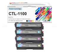 Cartouche De Toner Compatible CTL-1100 De Remplacement pour Imprimantes PANTUM CP1100DW CM1100DN CM1100DW CP1100DN CM1100ADN,4 Colors-1 Set