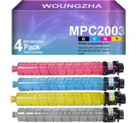 Cartouche De Toner Compatible Mp C2003 Mp C2503 Remplacement Pour Ricoh Aficio Mp C2003 Mp C2503 Mpc2003 Mpc2503 Mp C2004 Mp C2504 (4-Pack)
