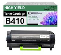 Cartouche De Toner Compatible Pour B410 006R04725 006R04726 006R04727 Remplacement Imprimantes Xerox VersaLink B410 B415 (Puce Non Incluse L'utilisation De Puce D'origine Est Requise),Black-25000 Page