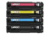 Cartouche de Toner Compatible pour CF530A CF531A CF532A CF533A 205A Fonctionne avec Pro 154 M154NW M180NW M180N(1Pack Magenta)