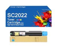 Cartouche de Toner Compatible SC2022 pour imprimantes Xerox DocuCentre SC2022, SC2022CPS et SC2022DA, Haute capacité (9 000 Pages).,SC2022 -Cyan