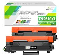 Cartouche de Toner Compatible TN-2510XL TN2510XL Haute capacité 3000 Pages 2 Noirs pour Brother HL-L2400DW L2445DW L2447DW DCP-L2620DW L2627DWXL L2660DW L2665DW MFC-L2800DW L2827DWXL L2835DW L2860DWE