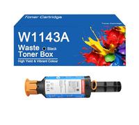 Cartouche de Toner Compatible W1143A pour imprimantes HP Neverstop Laser 1000n, 1001nw, MFP1200nw, 1202nw et 1202w, Haute capacité (2 500 Pages).,W1143A-1Set
