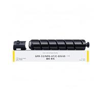 Cartouche de Toner Couleur C-EXV49 GPR-53 GPR53 NPG67, Compatible avec Canon Runner Advance C3320L, C3530, C3525, C3520 et C3330.(Y)