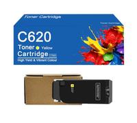 Cartouche de Toner Couleur C620 Haute capacité de Remplacement pour imprimantes Xerox VersaLink C620 et C625,C620-Yellow