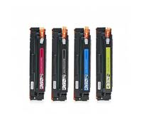 Cartouche de Toner Couleur CF400A CF401A CF402A CF403A 201A, Compatible avec HP LaserJet Pro M252 M252dw M277n M252N M277dw M 274n(Color BK C M Y)