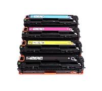 Cartouche de Toner Couleur Compatible avec HP for Color LaserJet Pro CP1521n CP1522n CP1523n CP1525n CP1526nw CP1527nw modèles d'imprimante CE320A CE321A CE322A CE323A (équivalent à la série 128A)(C)