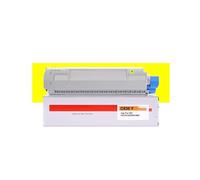 Cartouche de Toner Couleur Compatible avec OKI, for imprimante C810 C810dn C830 C830dn C830dtn MC860 MC860dn série(Y-8000 Pages)