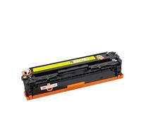 Cartouche de Toner Couleur Compatible CE320A CE321A CE322A CE323A, Compatible avec imprimantes Couleur CP1525N 1525NW CM1415FN 1415FNW(Yellow)