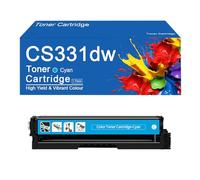 Cartouche de Toner Couleur Compatible CS331dw pour imprimantes Lexmark CS331dw, CS431dw, CX331adwe et CX431adw, Impression Haute définition,CS331dw-Cyan