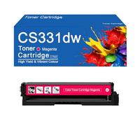 Cartouche de Toner Couleur Compatible CS331dw pour imprimantes Lexmark CS331dw, CS431dw, CX331adwe et CX431adw, Impression Haute définition,CS331dw-Magenta